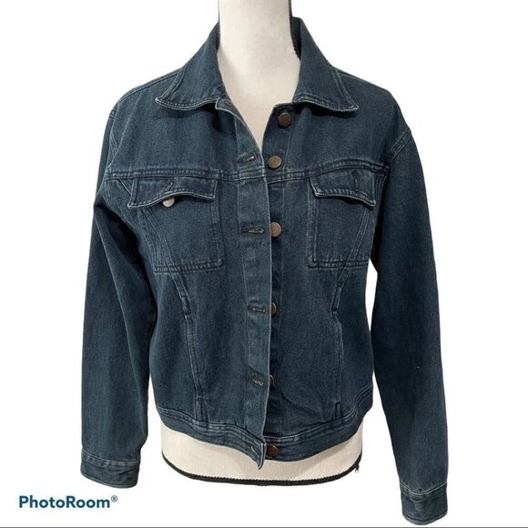 Anthropologie Jackets & Blazers - Anthropologie‎ Bill Blass Vintage Denim Jacket - Small